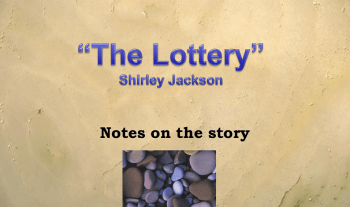 Lottery story shirley jackson hutchinson atheist they her