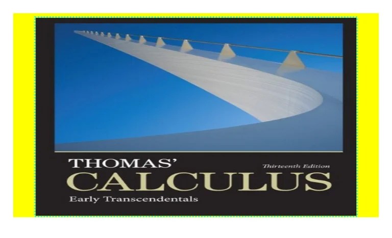 Calculus early transcendentals 12th edition