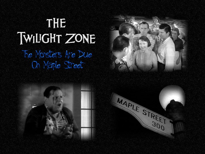 Twilight zone maple poster street due monsters posters tv monster behance shows superstition movie science great classic luke vickers guardado