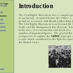 Civil rights webquest answer key