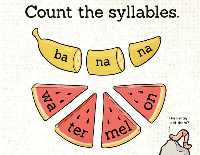 How many syllables in acorn