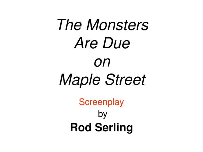 Maple monsters street zone twilight